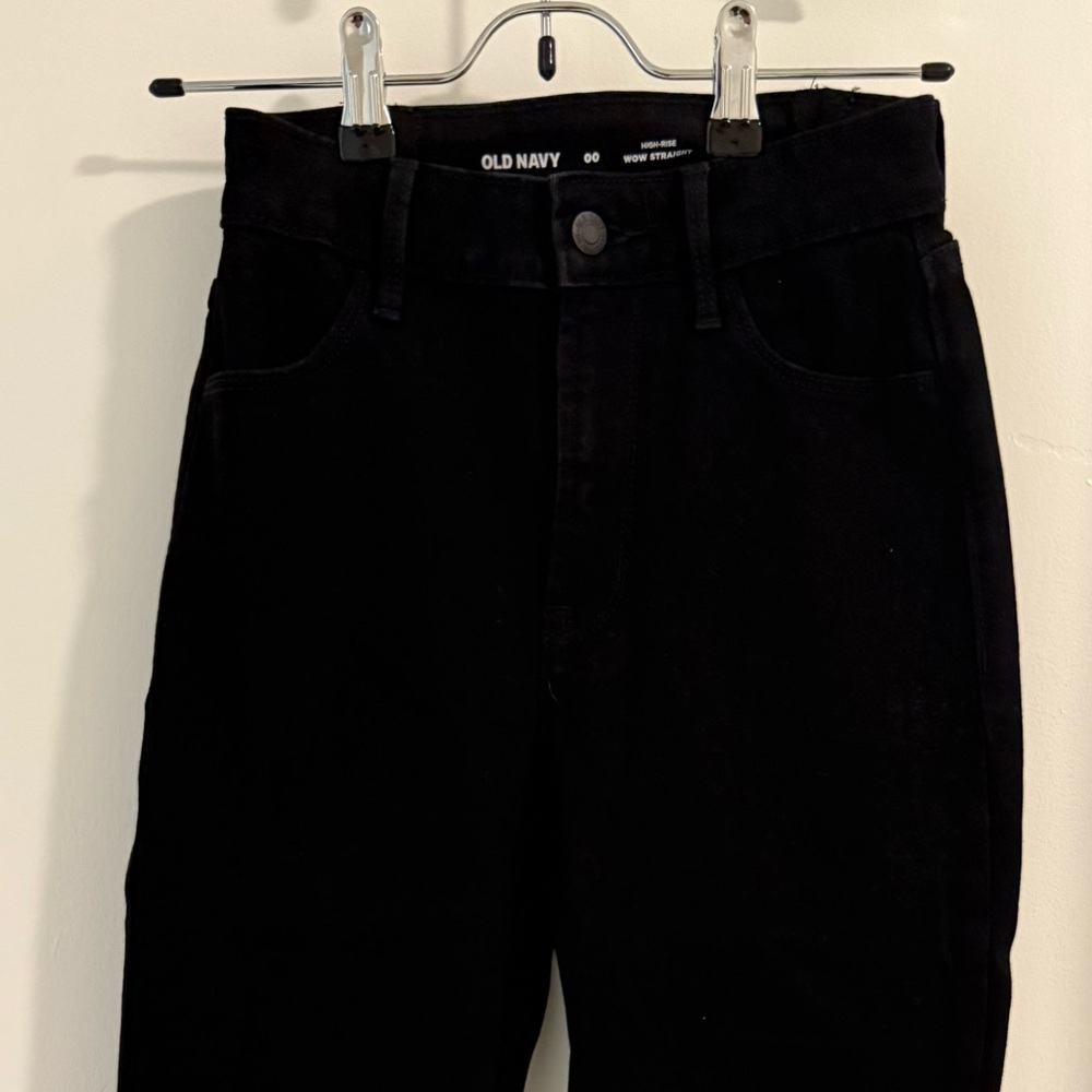 Old Navy Black Dress Pants Straight-Leg